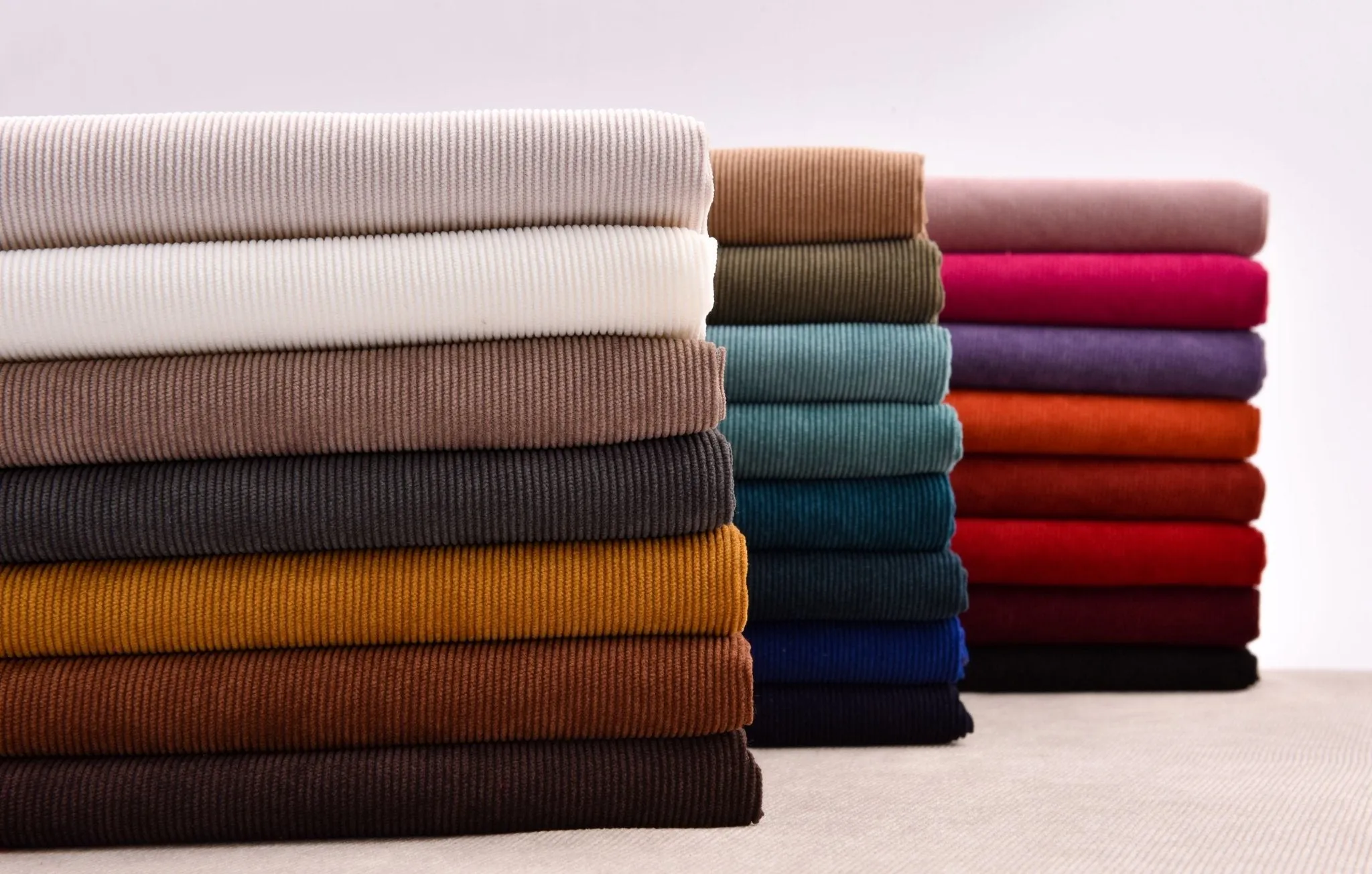 16Wale Corduroy Stretch Fabric - Classic Retro Corduroy Fabric