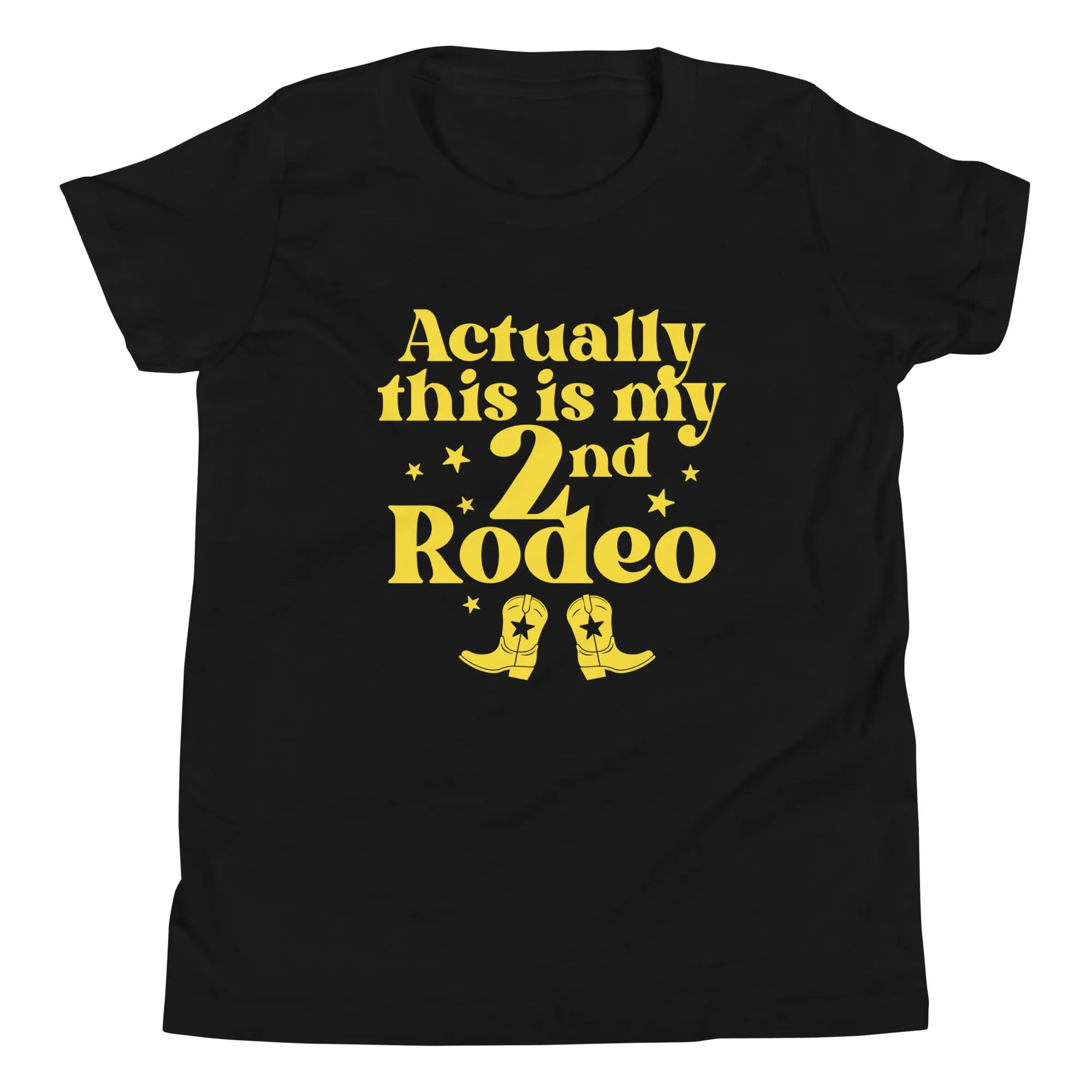 Actually This Is My 2nd Rodeo Kid's Youth Tee