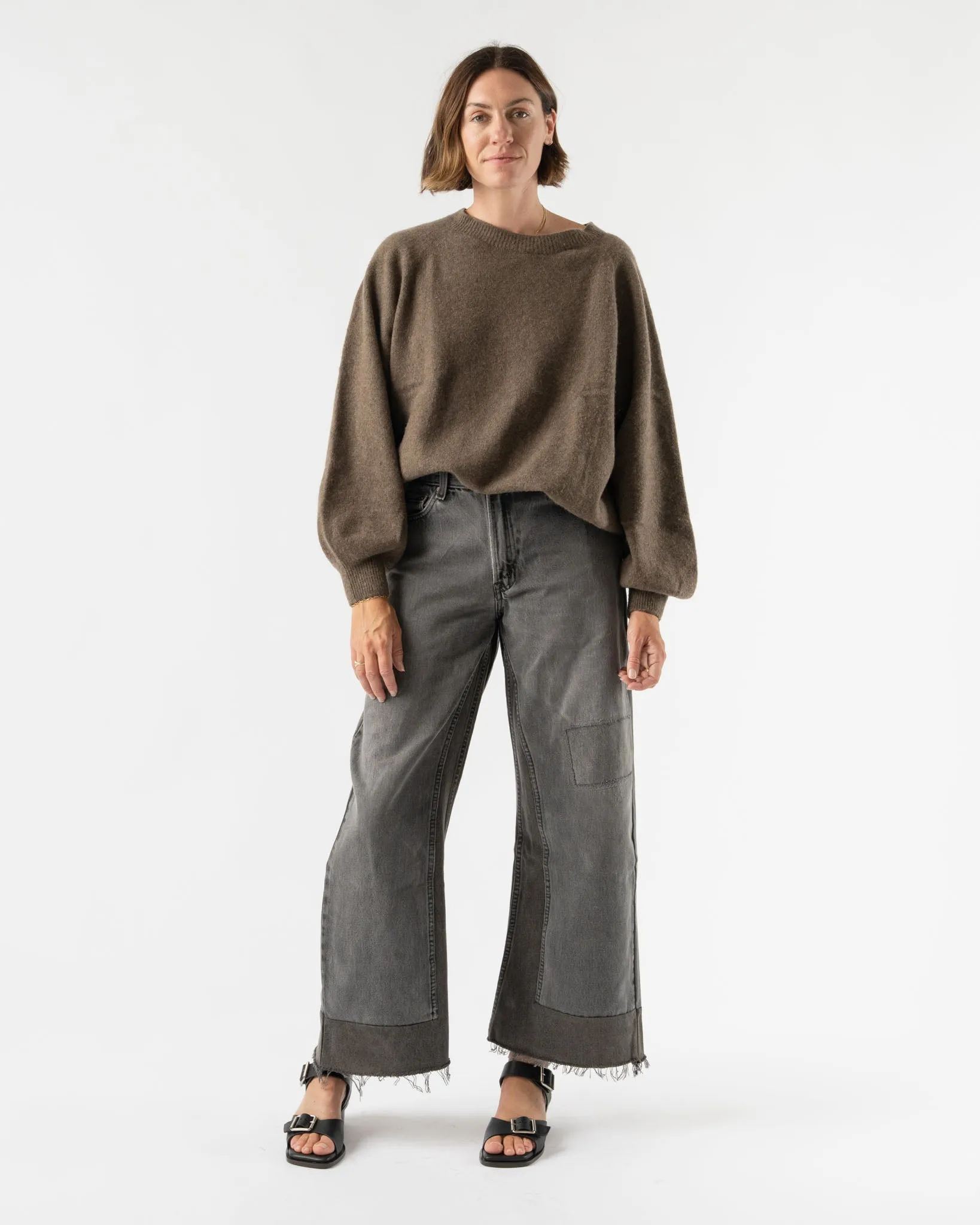 Baserange Soar Pullover in Teak Brown