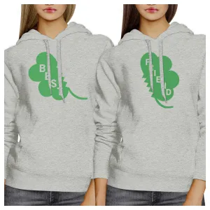 Best Friend Clover Best Friend Matching Hoodies For St Patricks Day