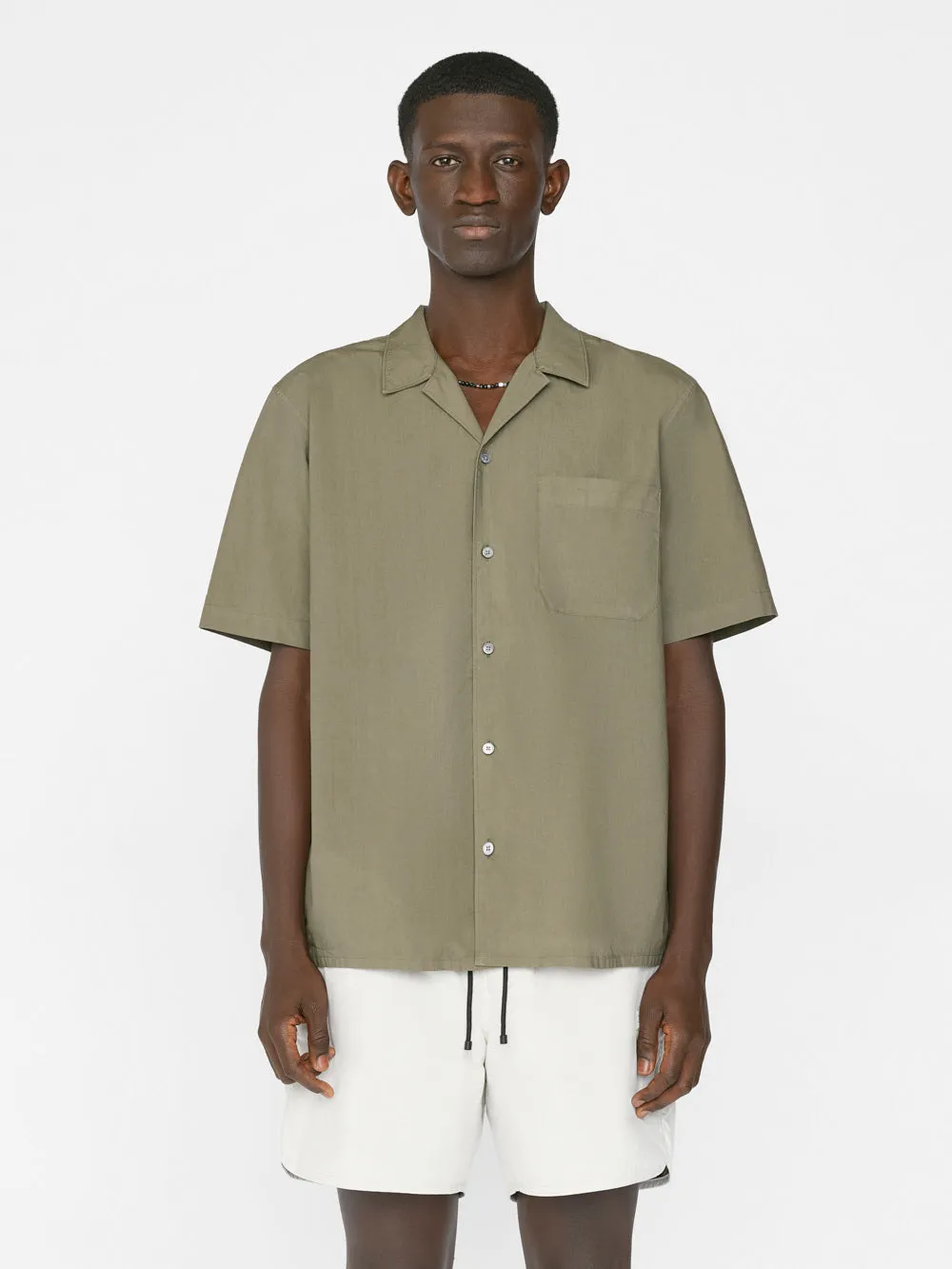 Camp Collar Shirt -- Old Green