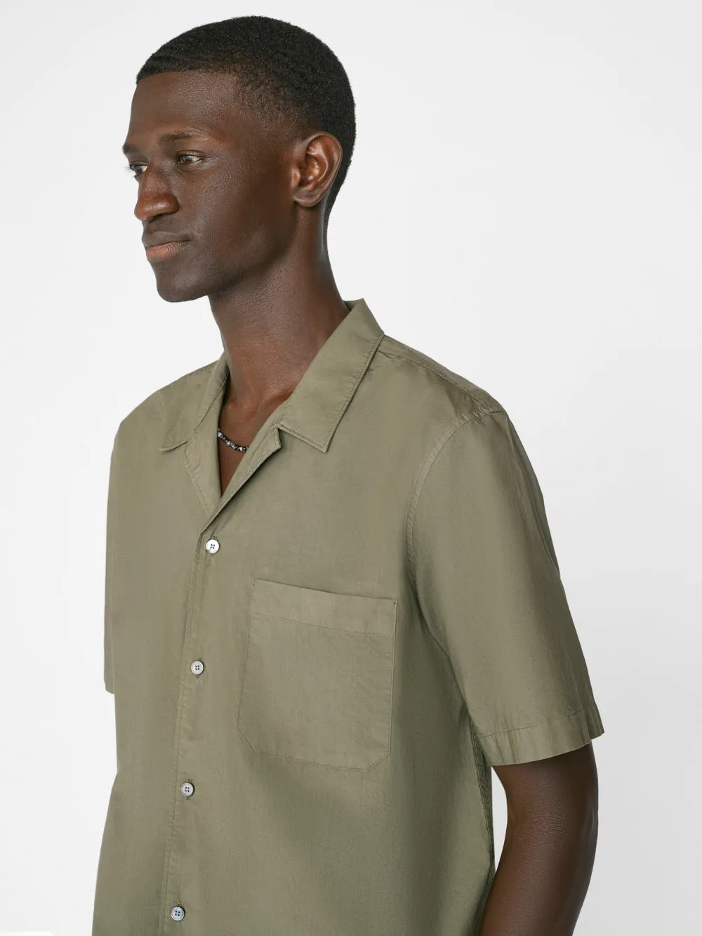 Camp Collar Shirt -- Old Green