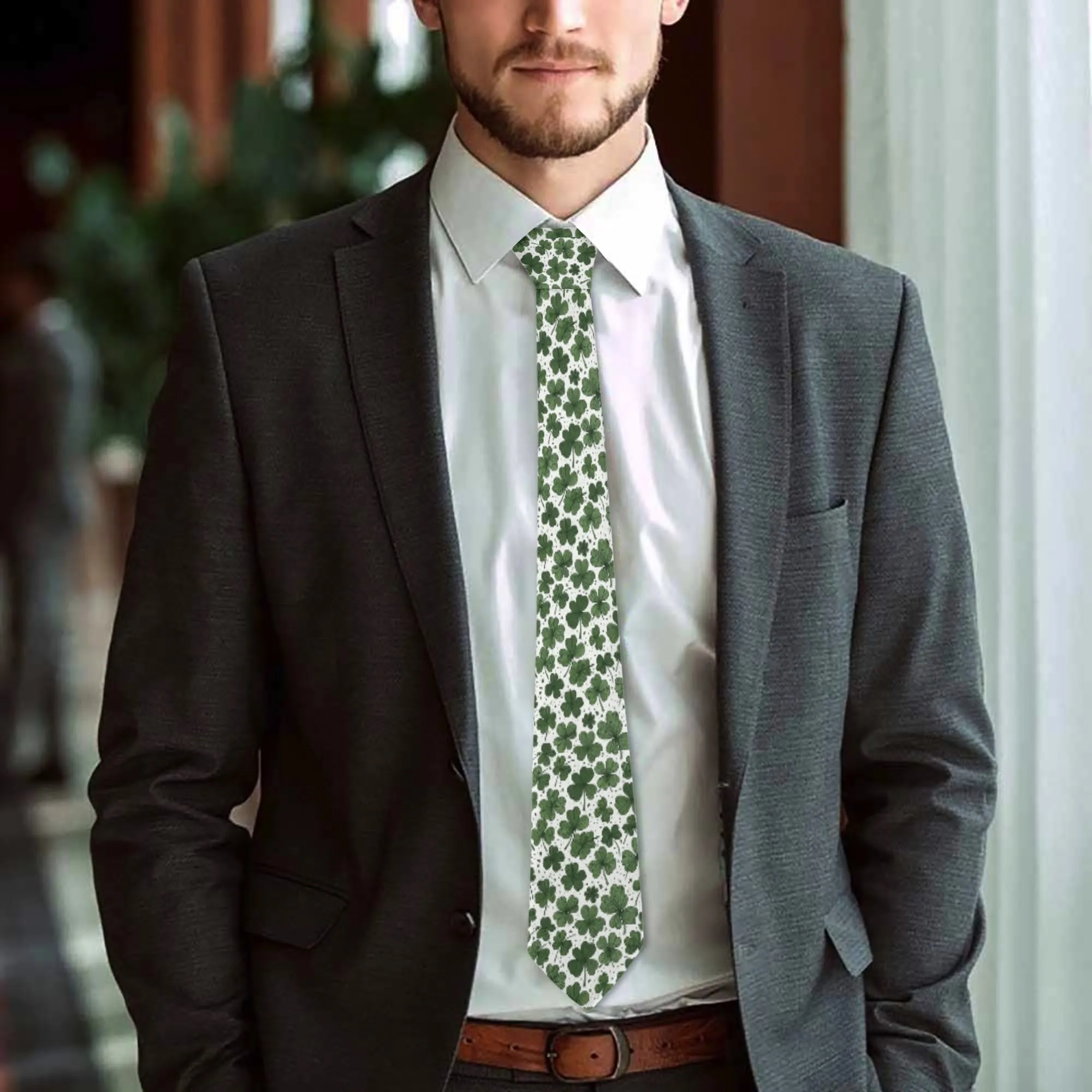 Clovers Necktie