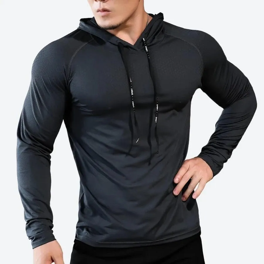 Dynamic Ventilated Workout Hoodies