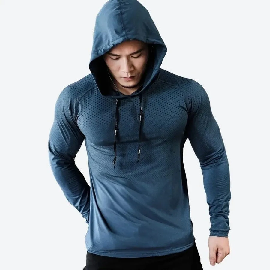 Dynamic Ventilated Workout Hoodies