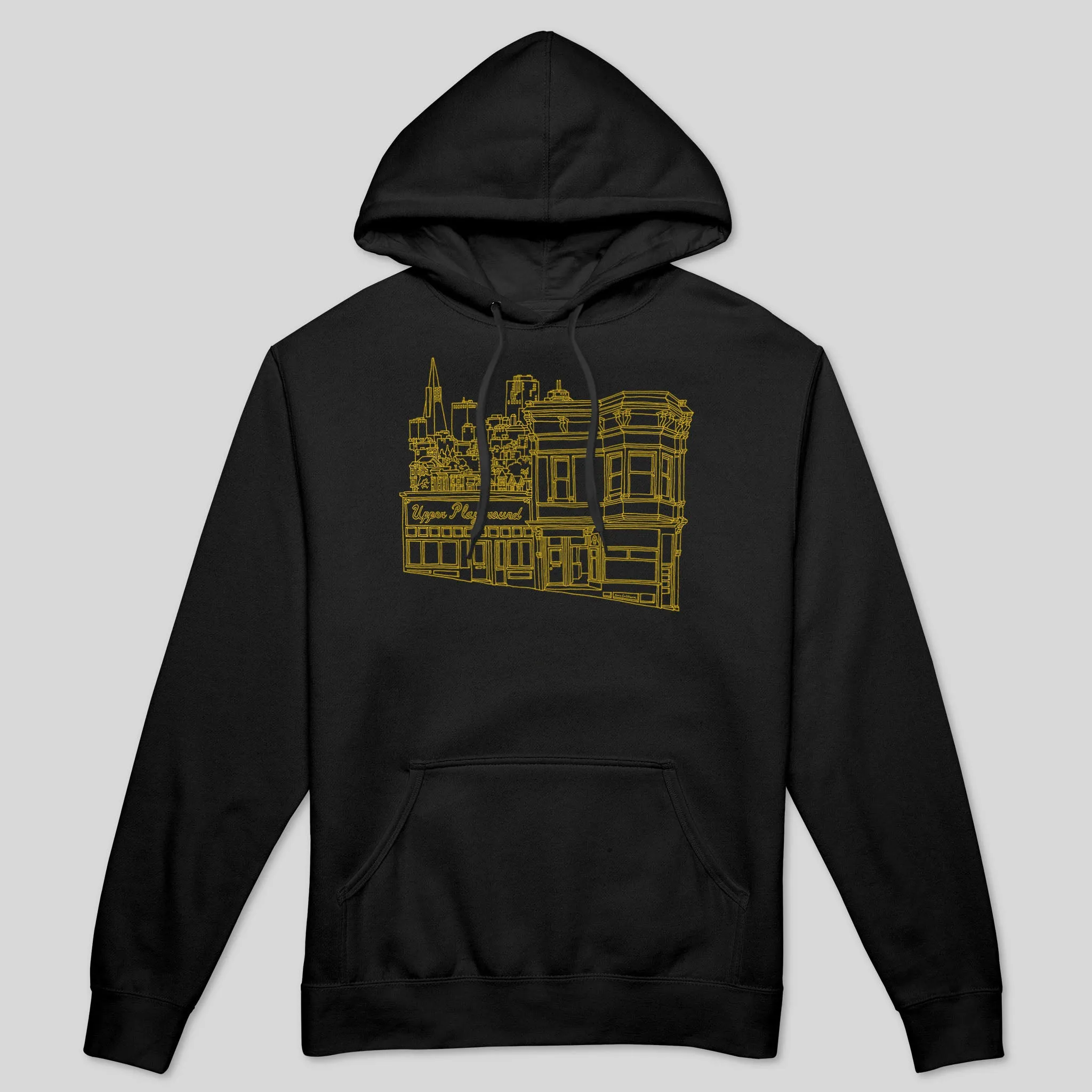 FLAGSHIP - YELLOW MEN'S HOODIE