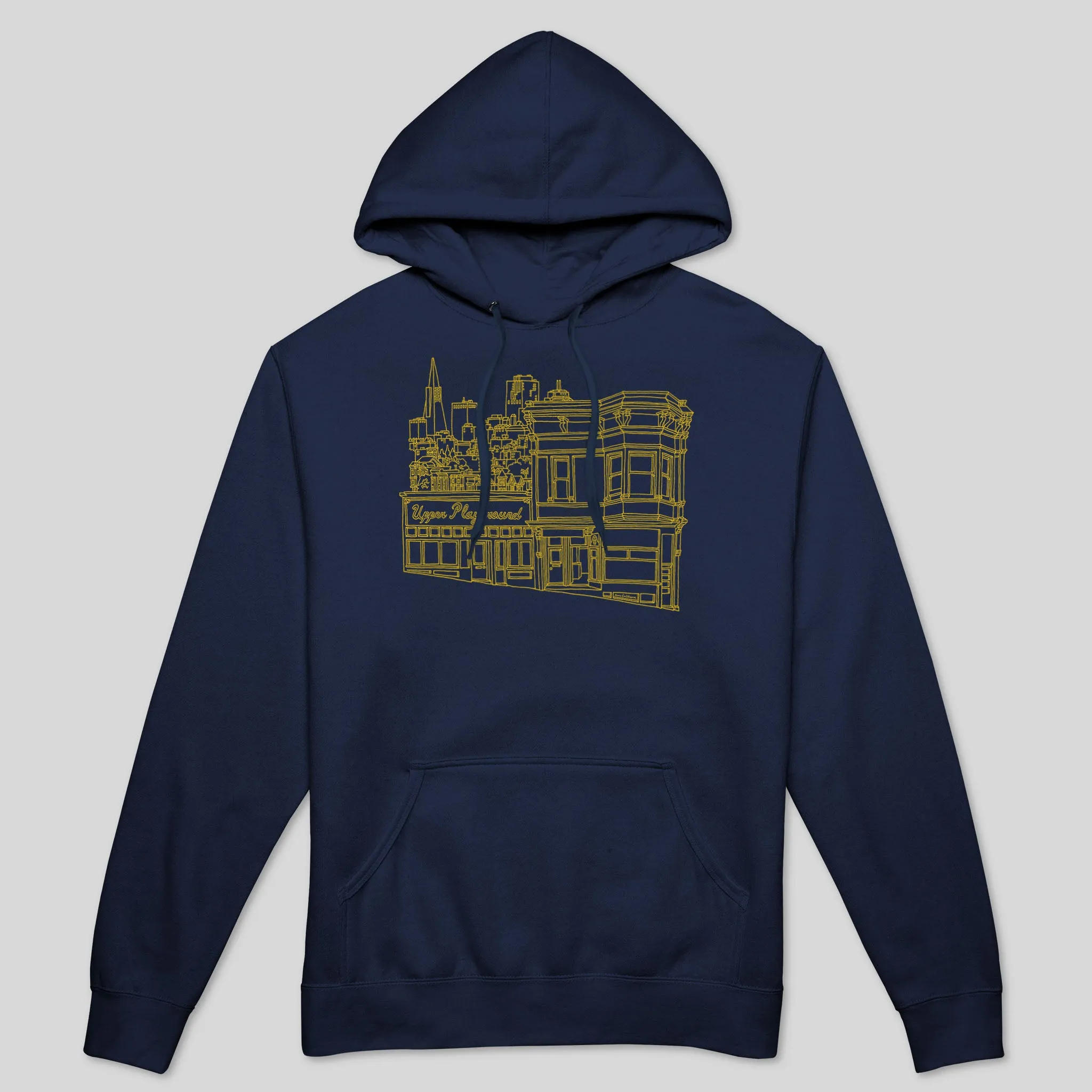 FLAGSHIP - YELLOW MEN'S HOODIE