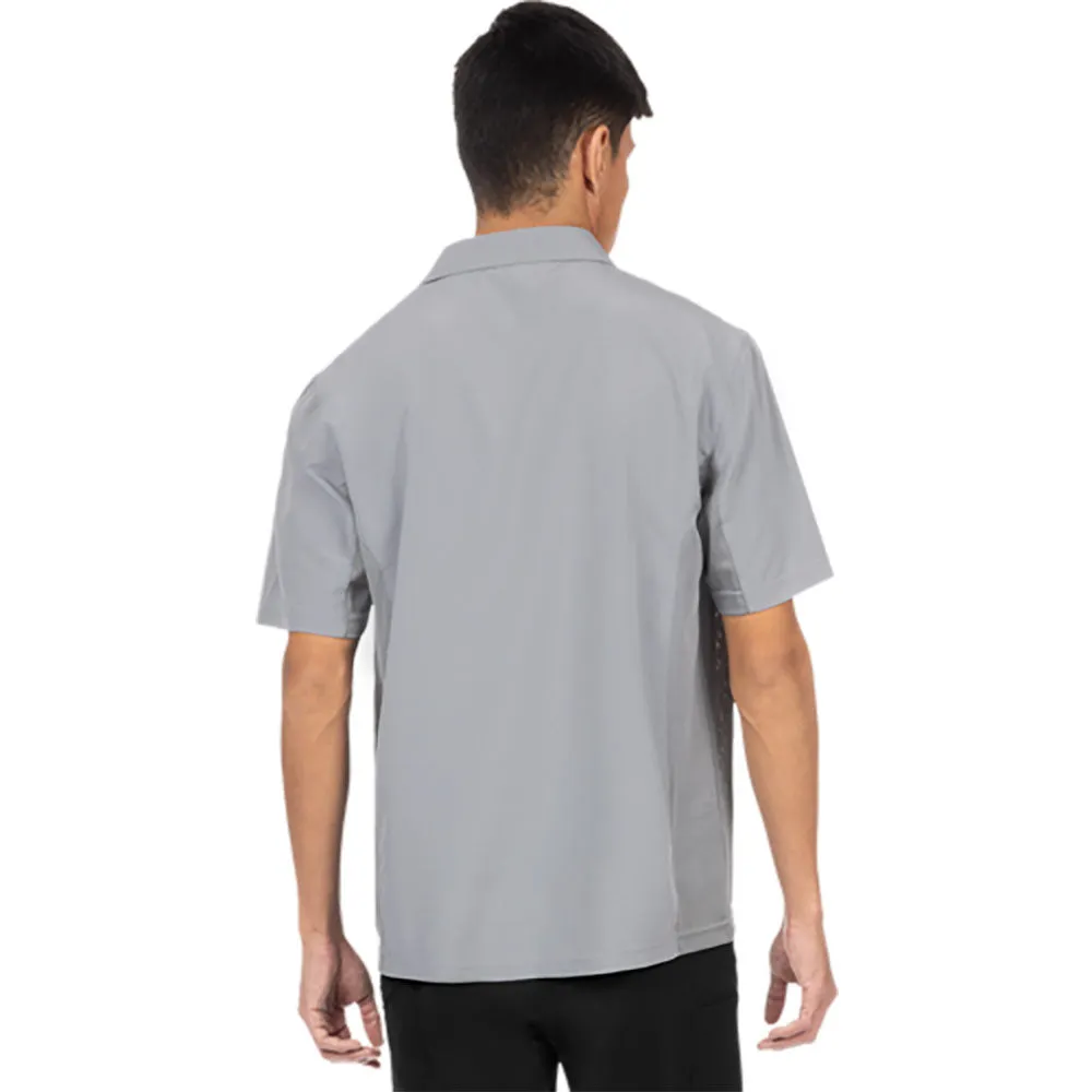 FXR Breeze Performance UPF Polo Shirt Grey