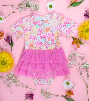 GARDEN TREASURES DREAM TUTU BODYSUIT DRESS