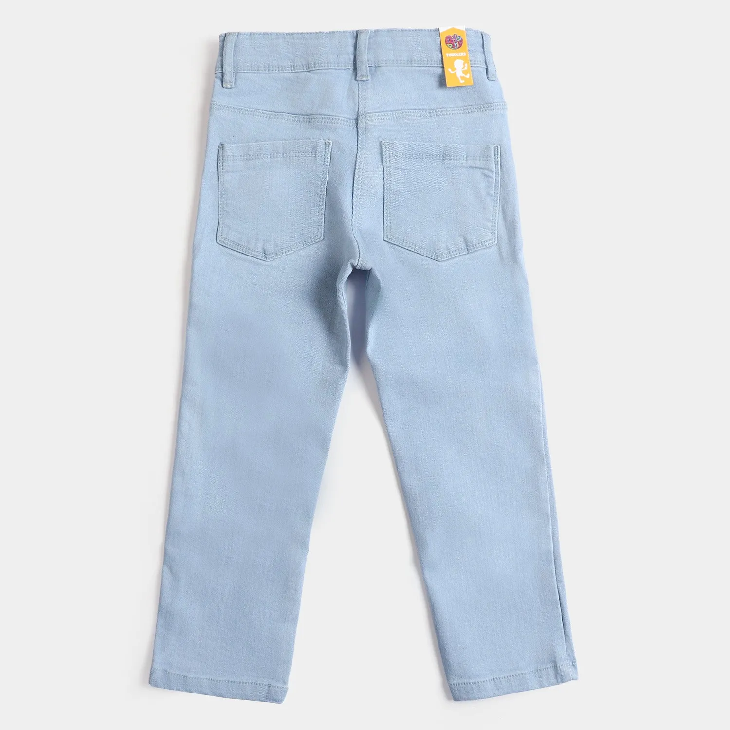 Girls Pant Denim Star-LIGHT BLUE