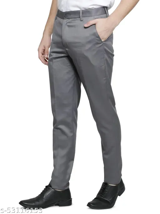 Haul Chic's Dark Grey Formal Trouser