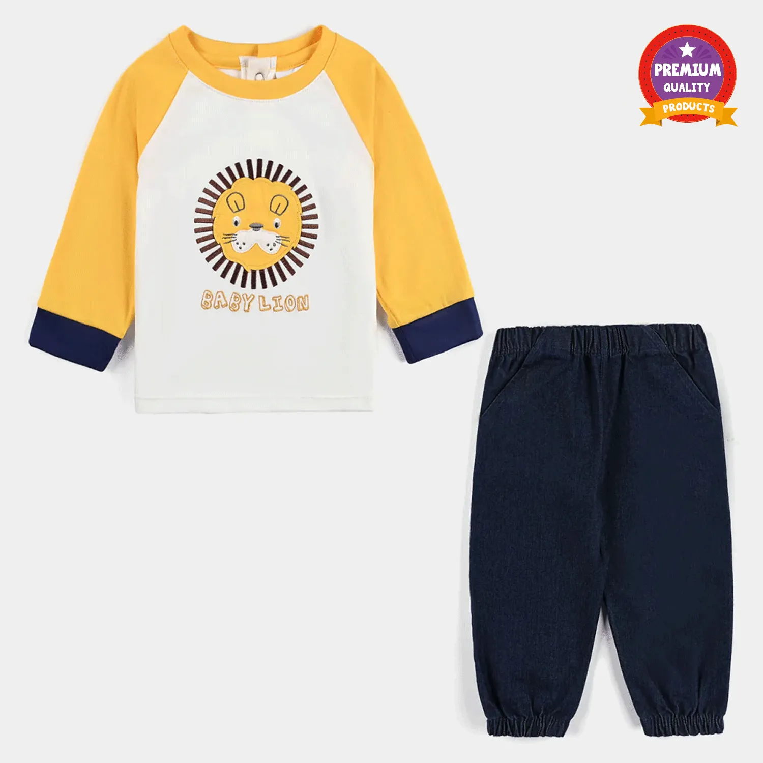 Infant Boys Cotton Interlock Suit 239-020