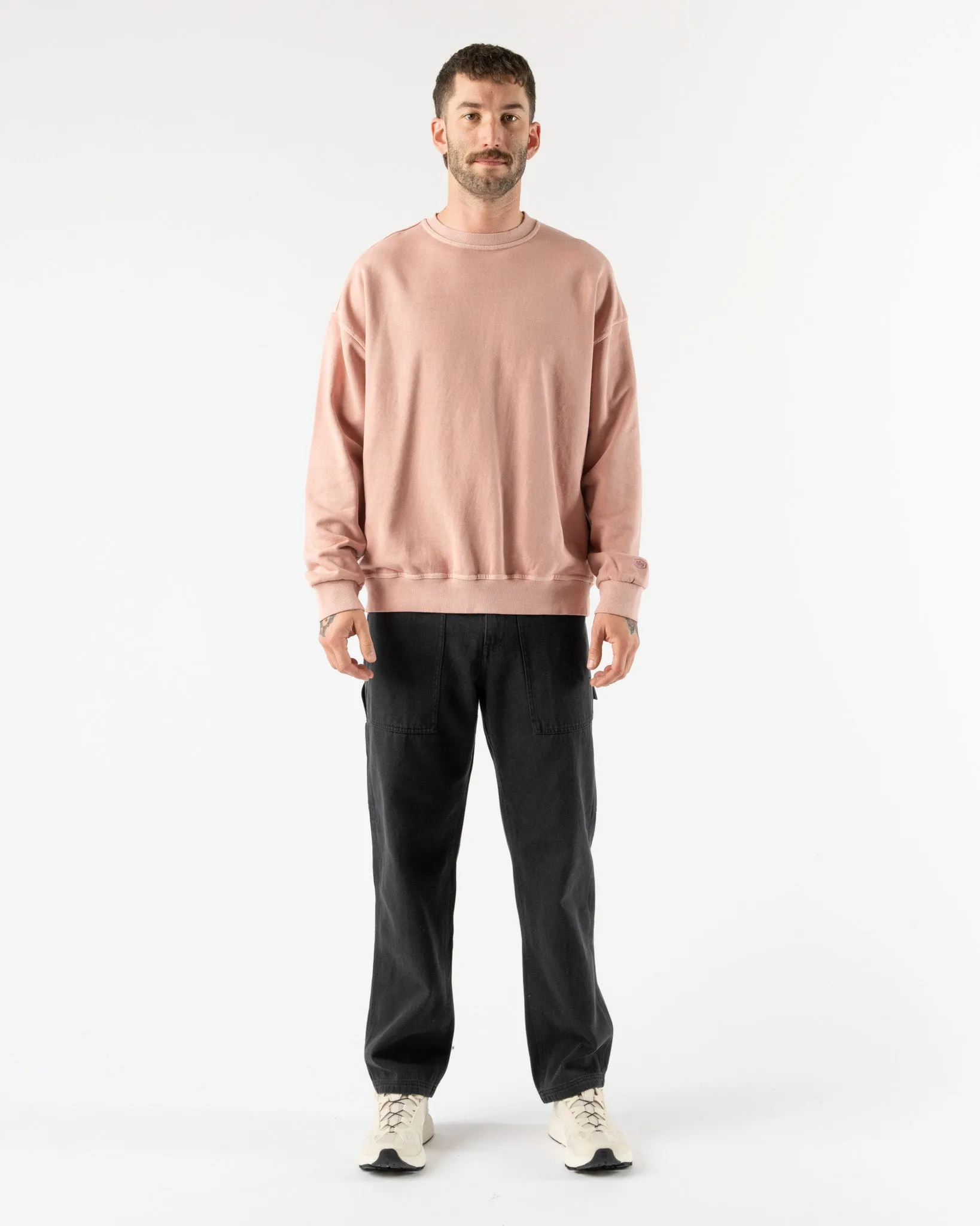 Kappy Pigment Sweatshirt in Dusty Pink