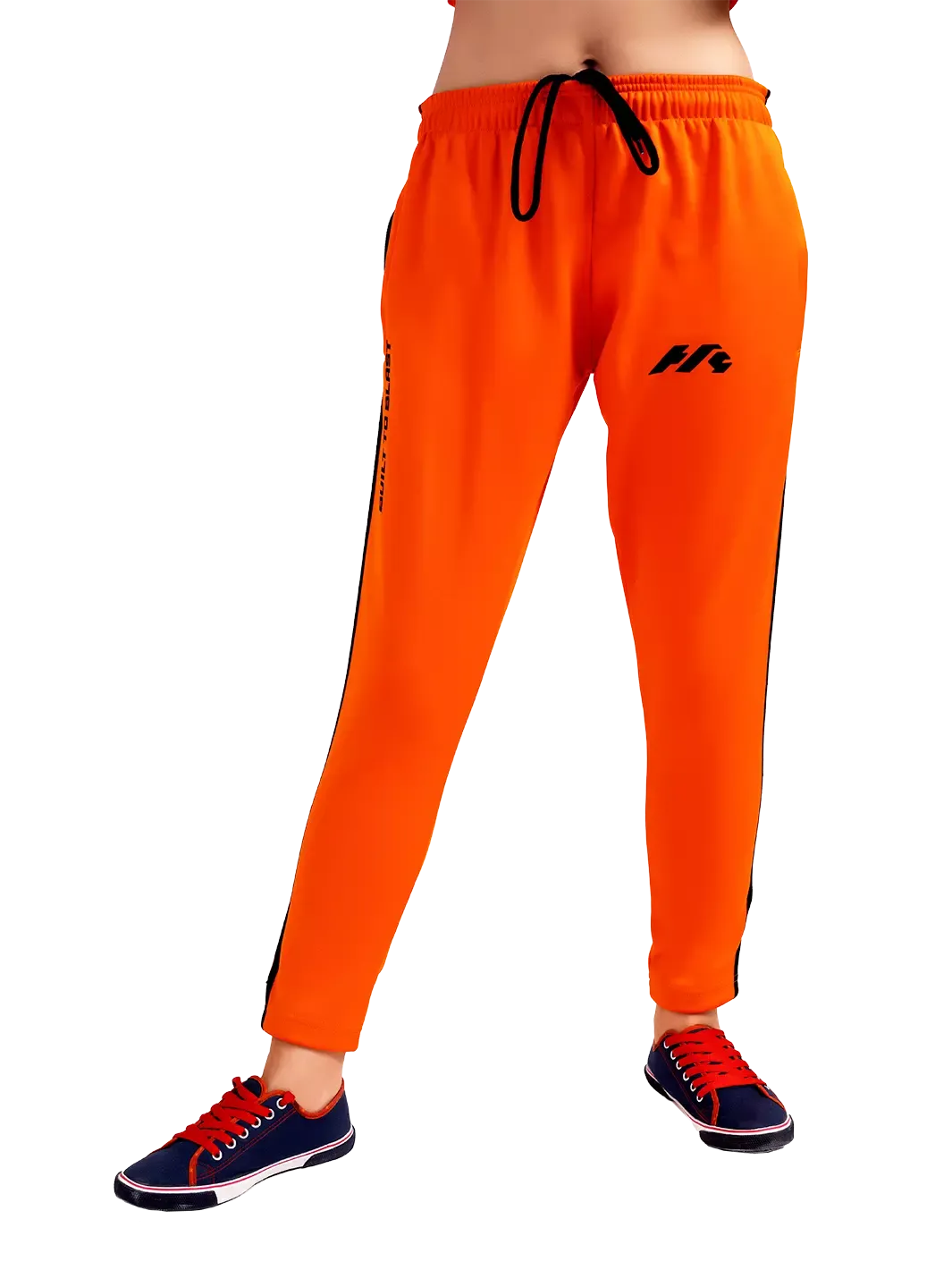 Knights' Athletic Track Pants - Apricot Orange