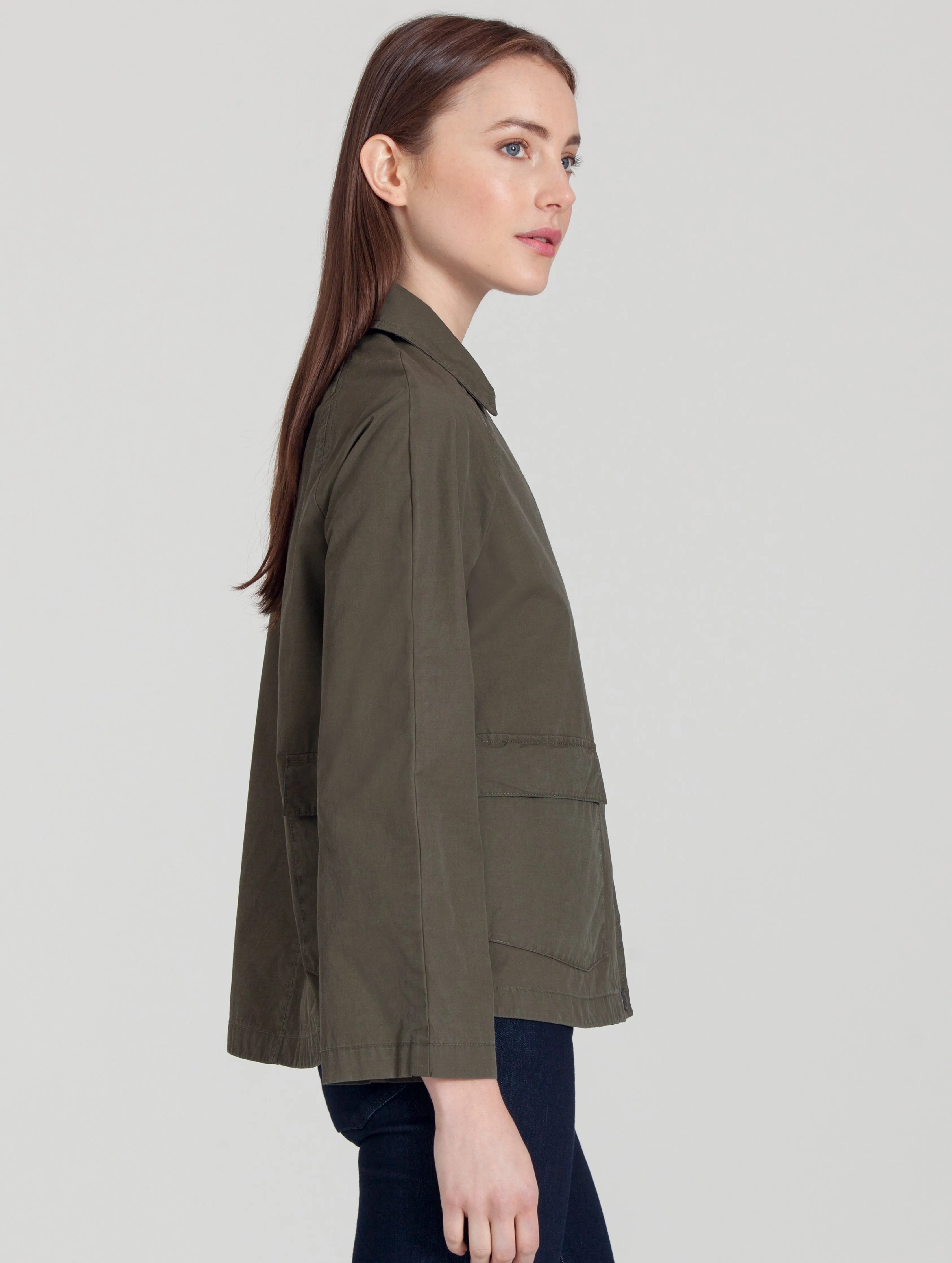 Lenox Jacket - Dark Discovery Green