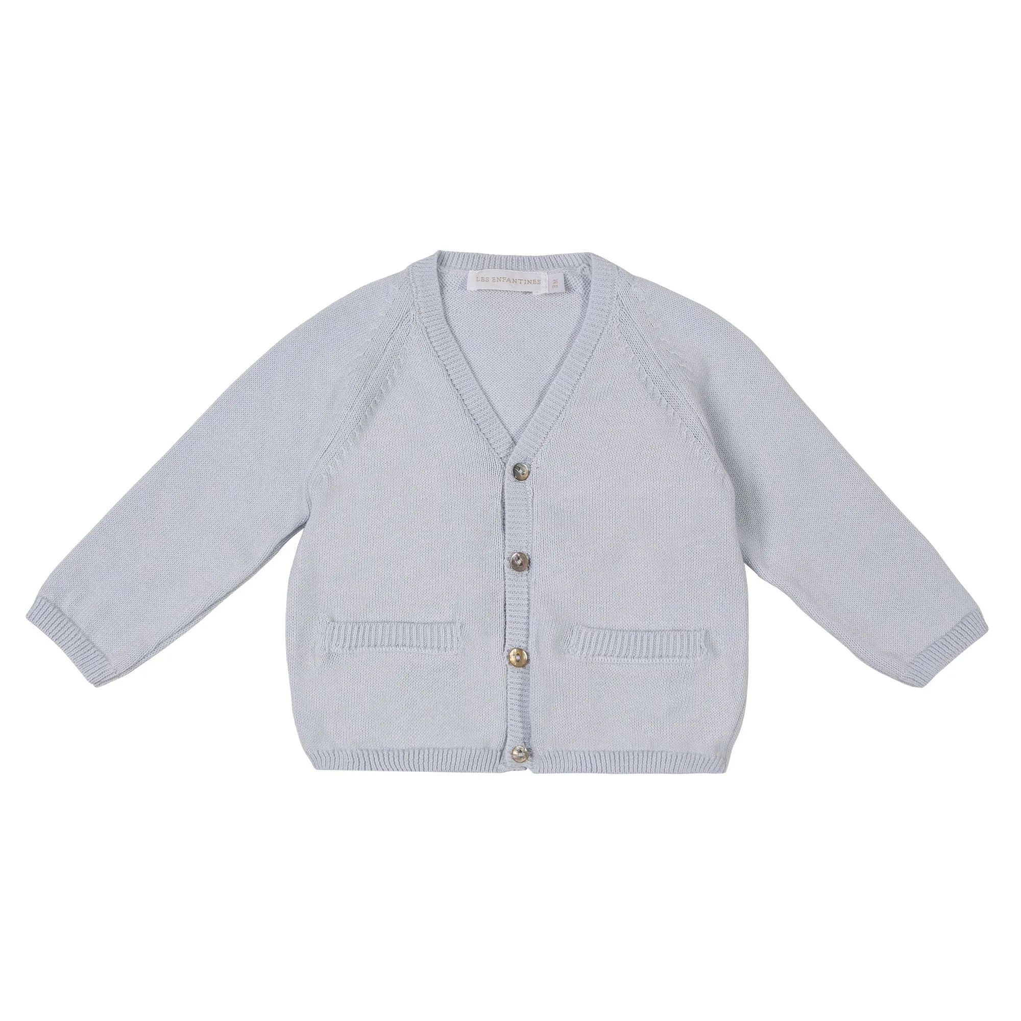 Les Enfantines Cardigan Hanneton Brume