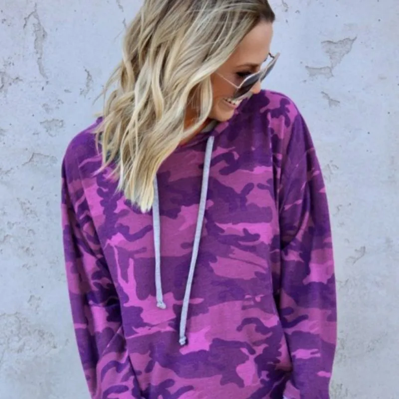 London Collection Polyester Hoodie (Purple)