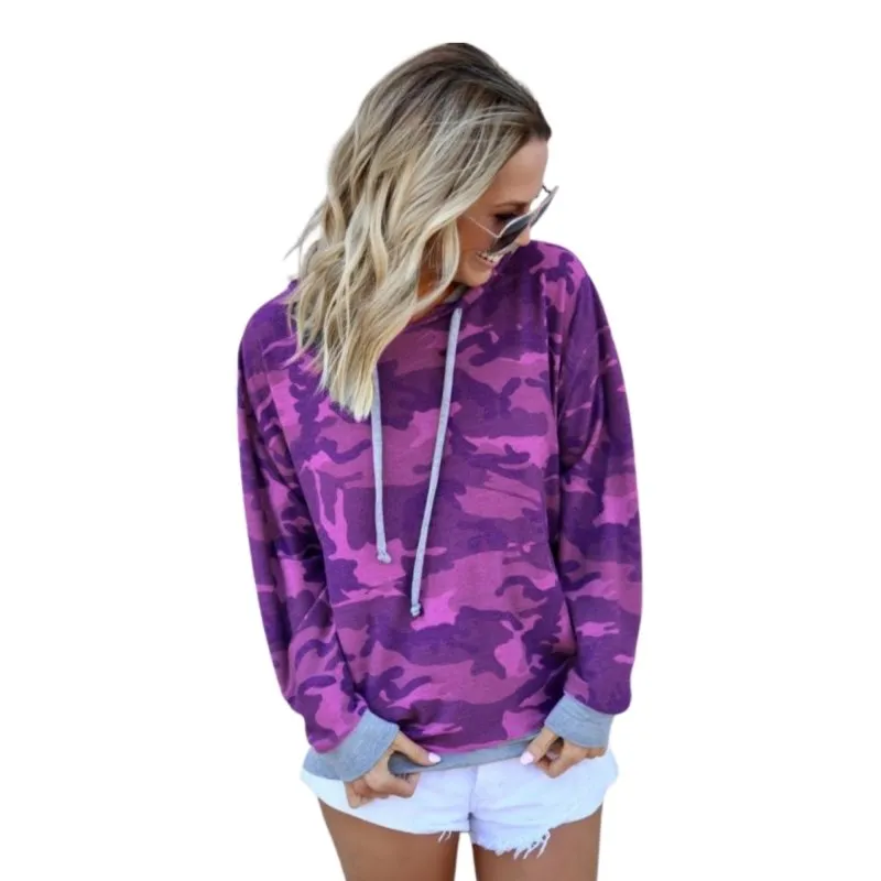 London Collection Polyester Hoodie (Purple)