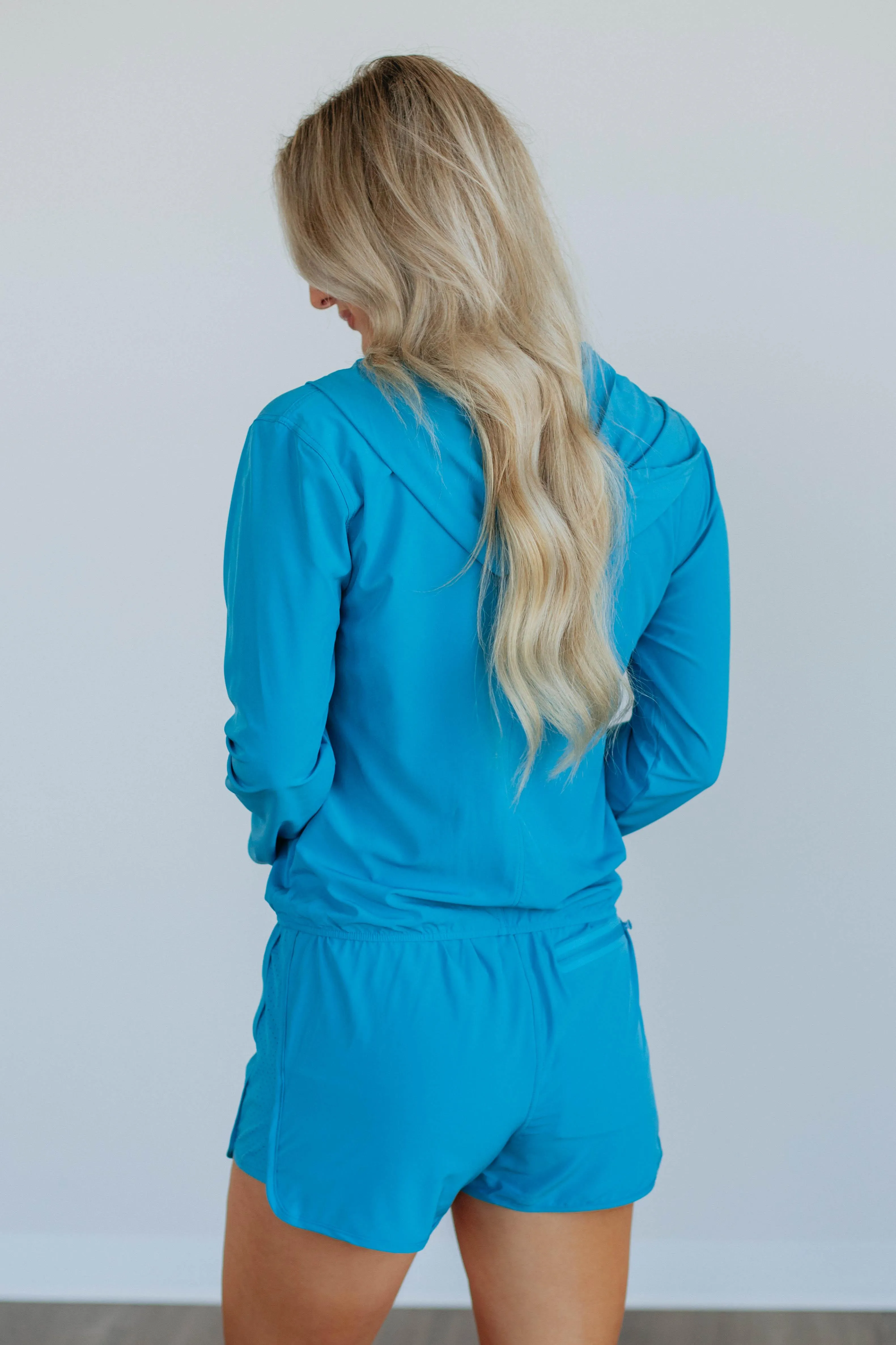 Londyn Lightweight Jacket - Cerulean