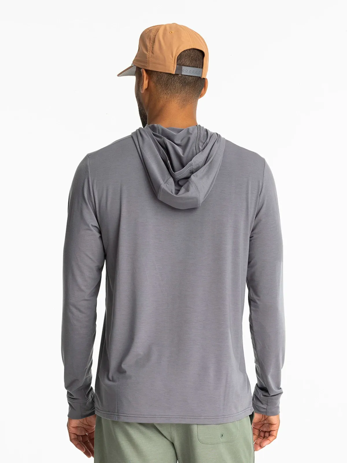 Men's Elevate Lightweight Hoodie - Smoke