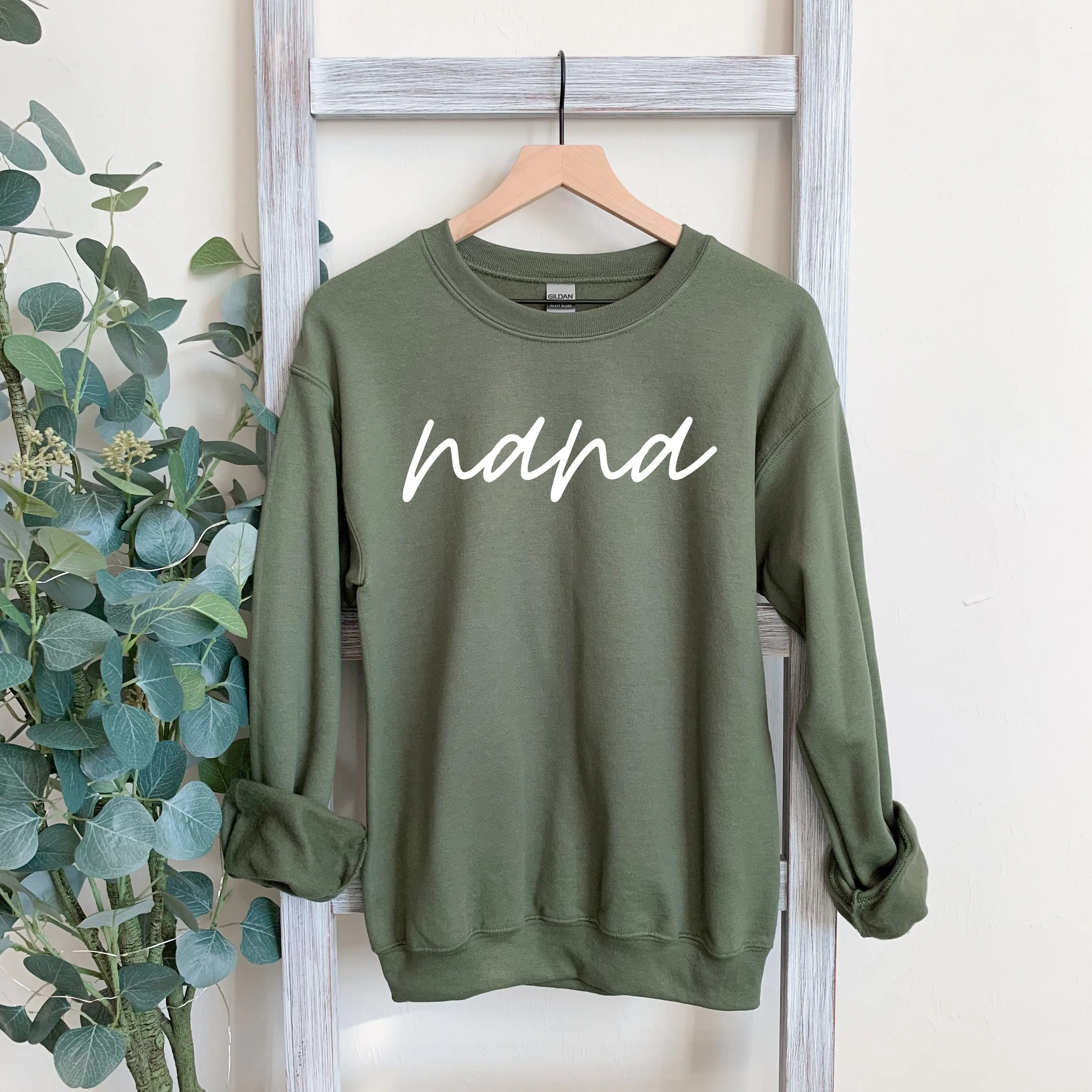 Nana Grandma Classic Soft Sweatshirt (Cursive 1)