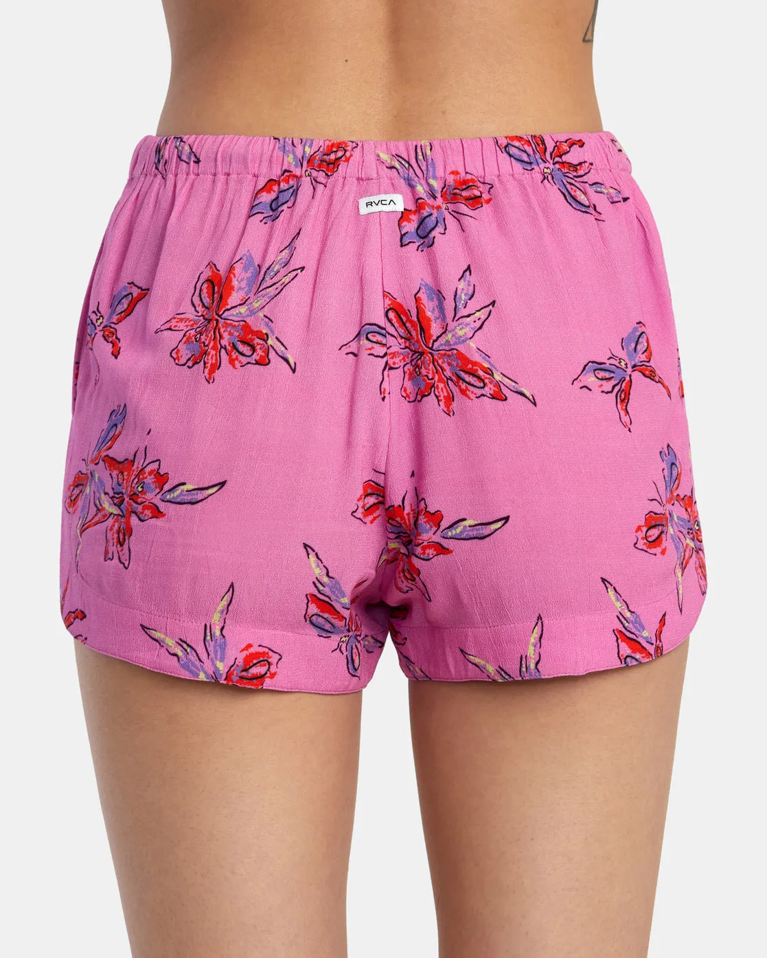 New Yume Printed Shorts - Cyclamen