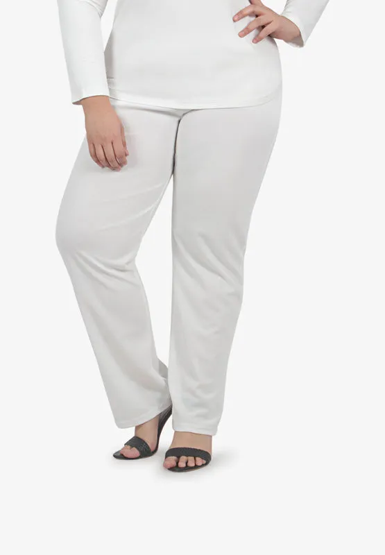 Parker Stretch Work Pants - White