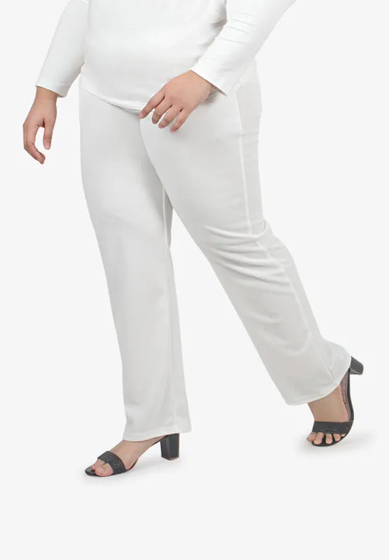 Parker Stretch Work Pants - White