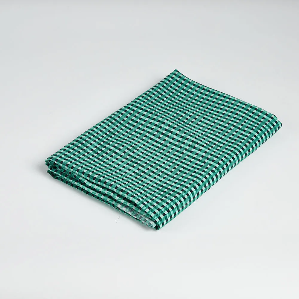 Polyester Check Pattern Chiffon Fabric