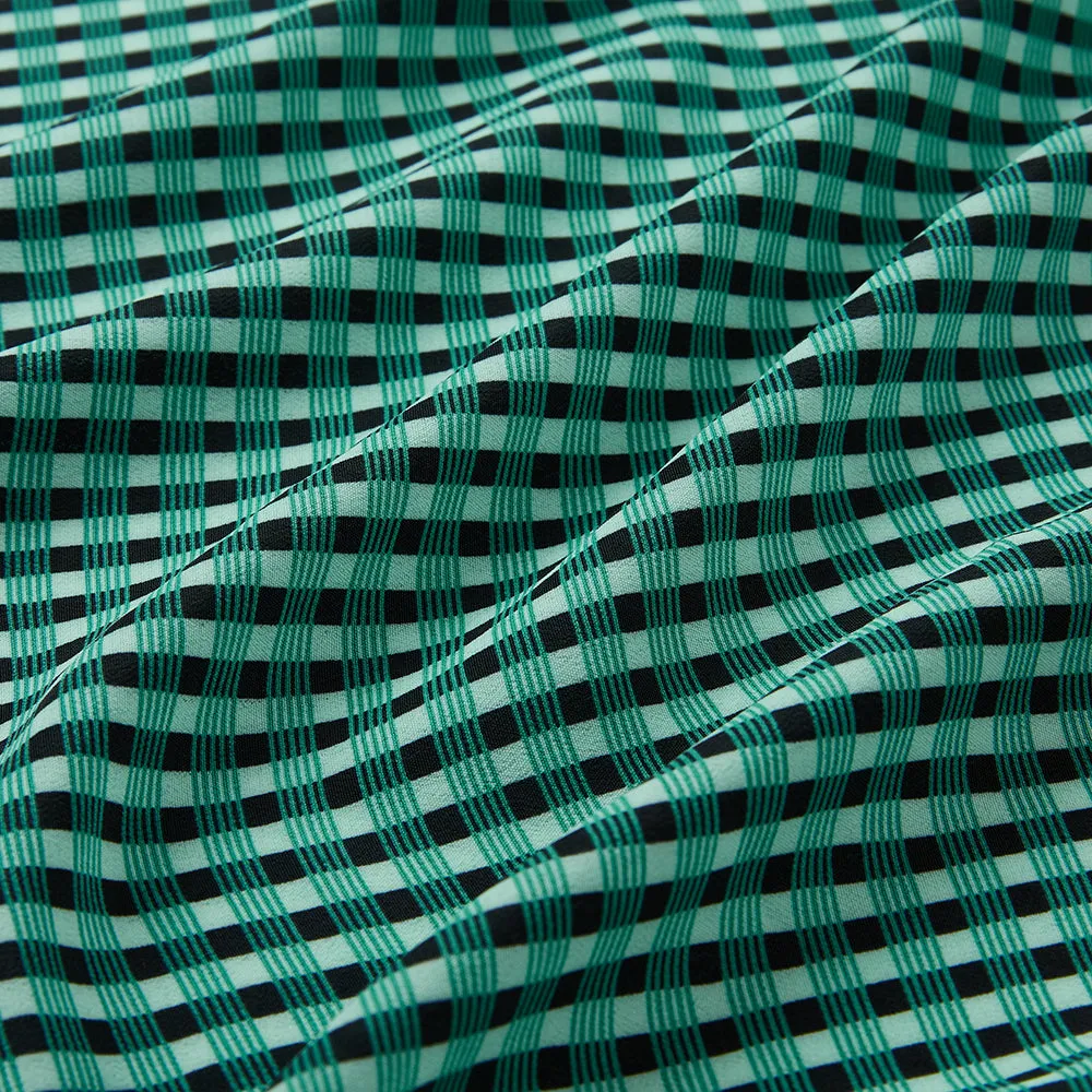 Polyester Check Pattern Chiffon Fabric