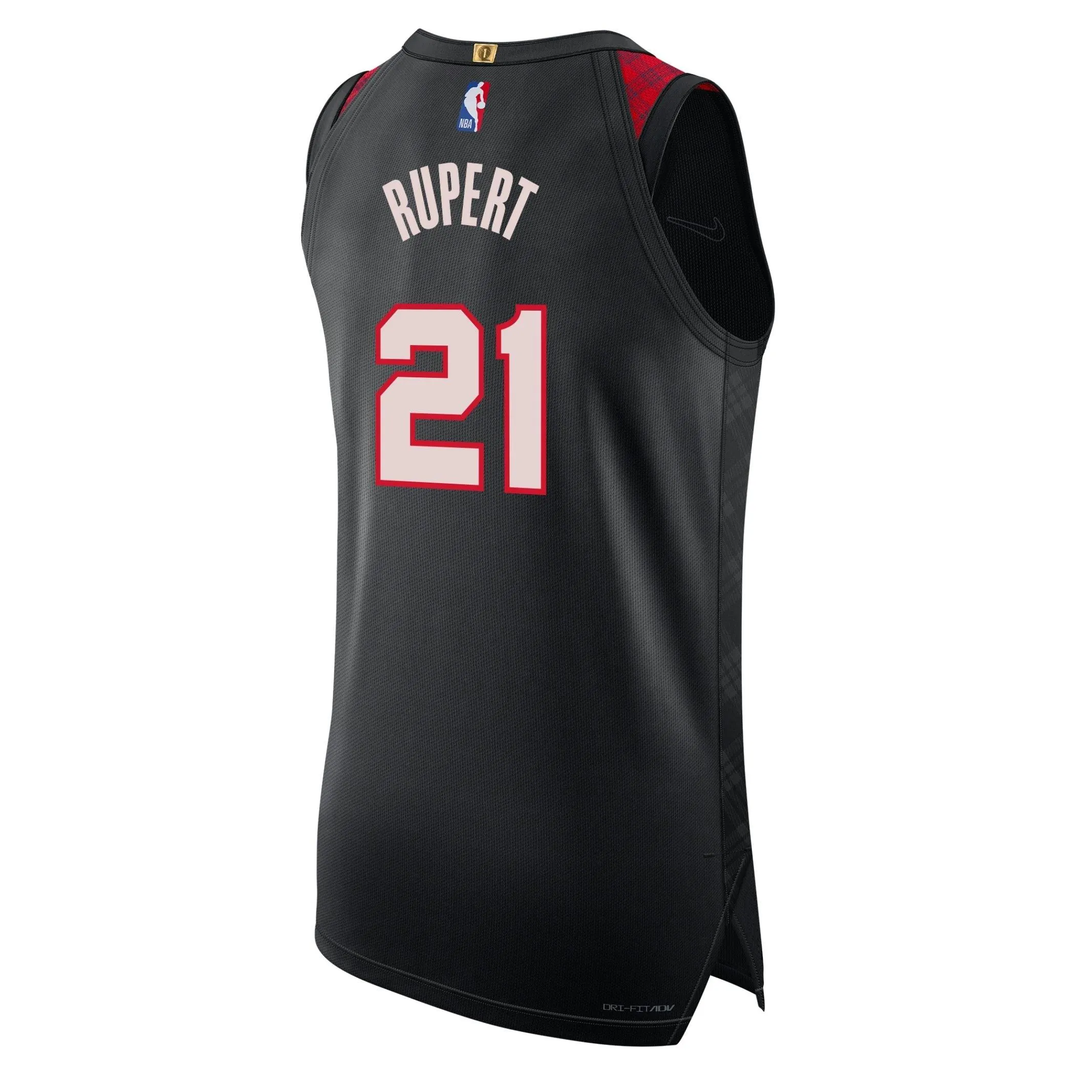 Portland Trail Blazers Nike Rupert City Edition 23-24 Retro Plaid Swingman Jersey