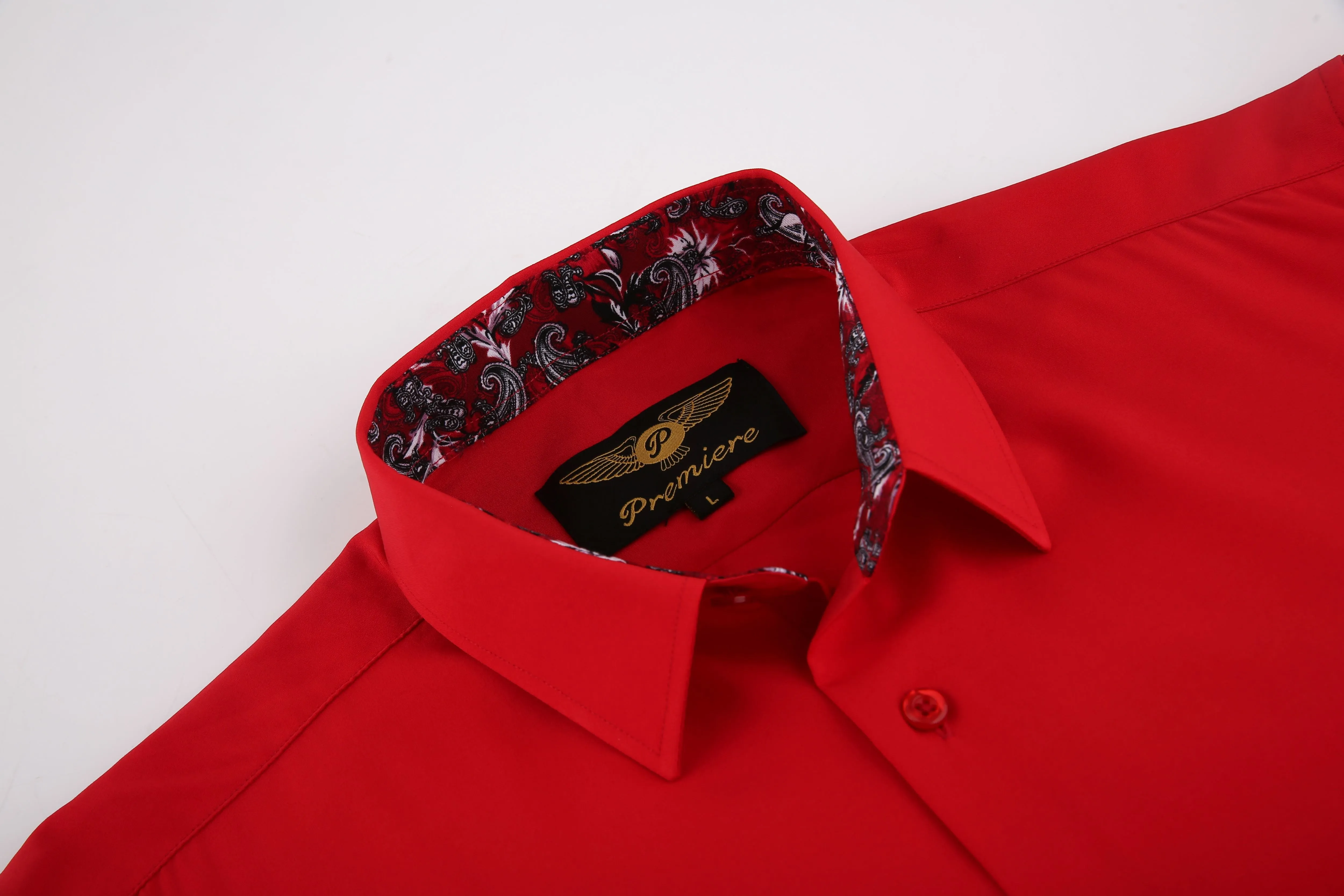 PREMIERE SHIRTS: RED OPULENCE