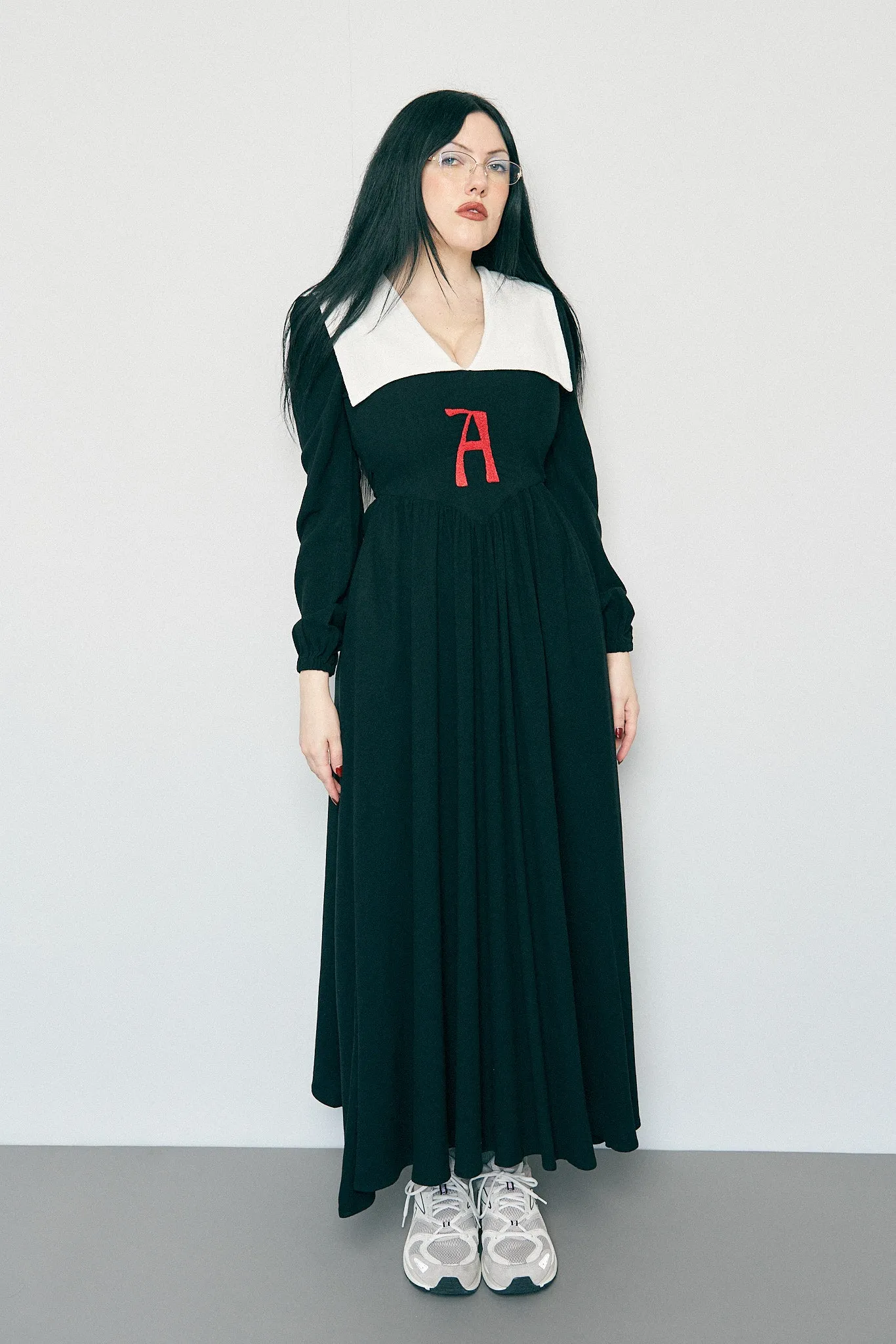 Scarlet Letter Linen Maxi Dress