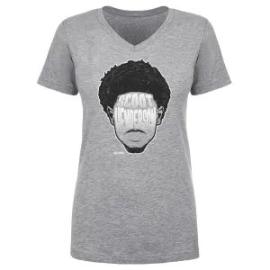 Scoot Henderson Portland Player Silhouette Women's V-Neck T-Shirt