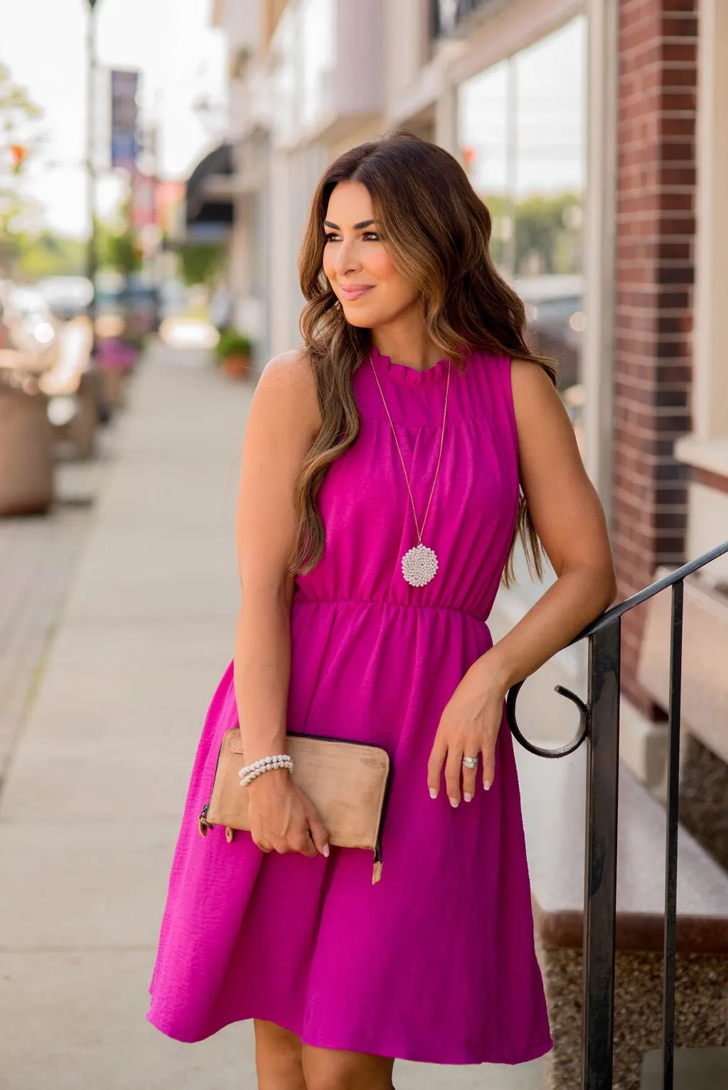 Simple Cinched Tank Dress