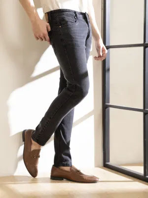 SKINNY LEG JEANS DARK GREY