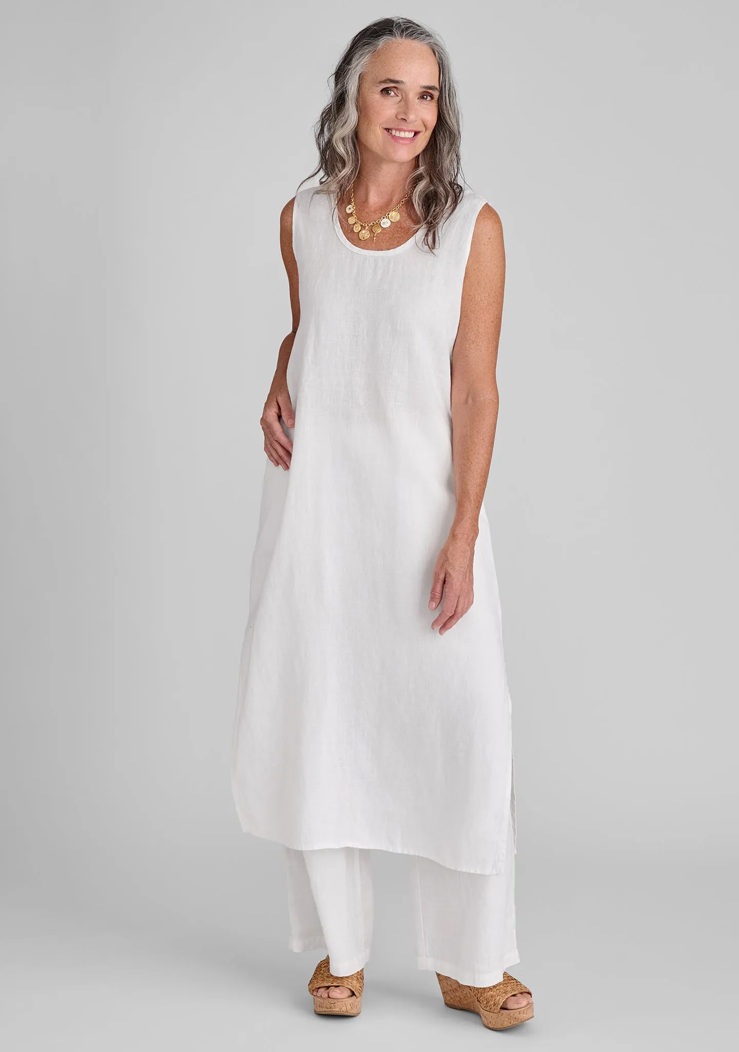 Slipster - Linen Maxi Dress