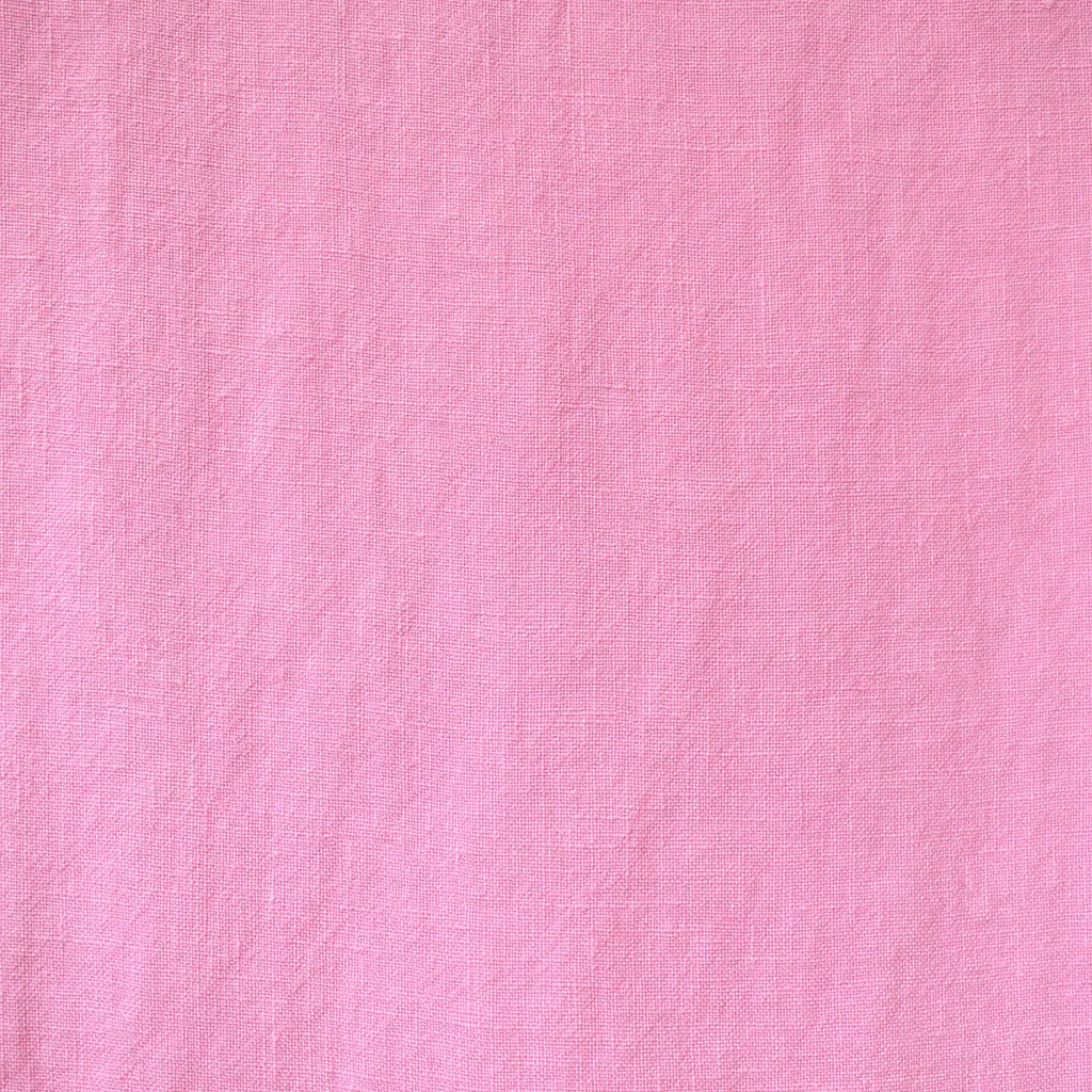 Soft Washed Linen Solid Bubblegum