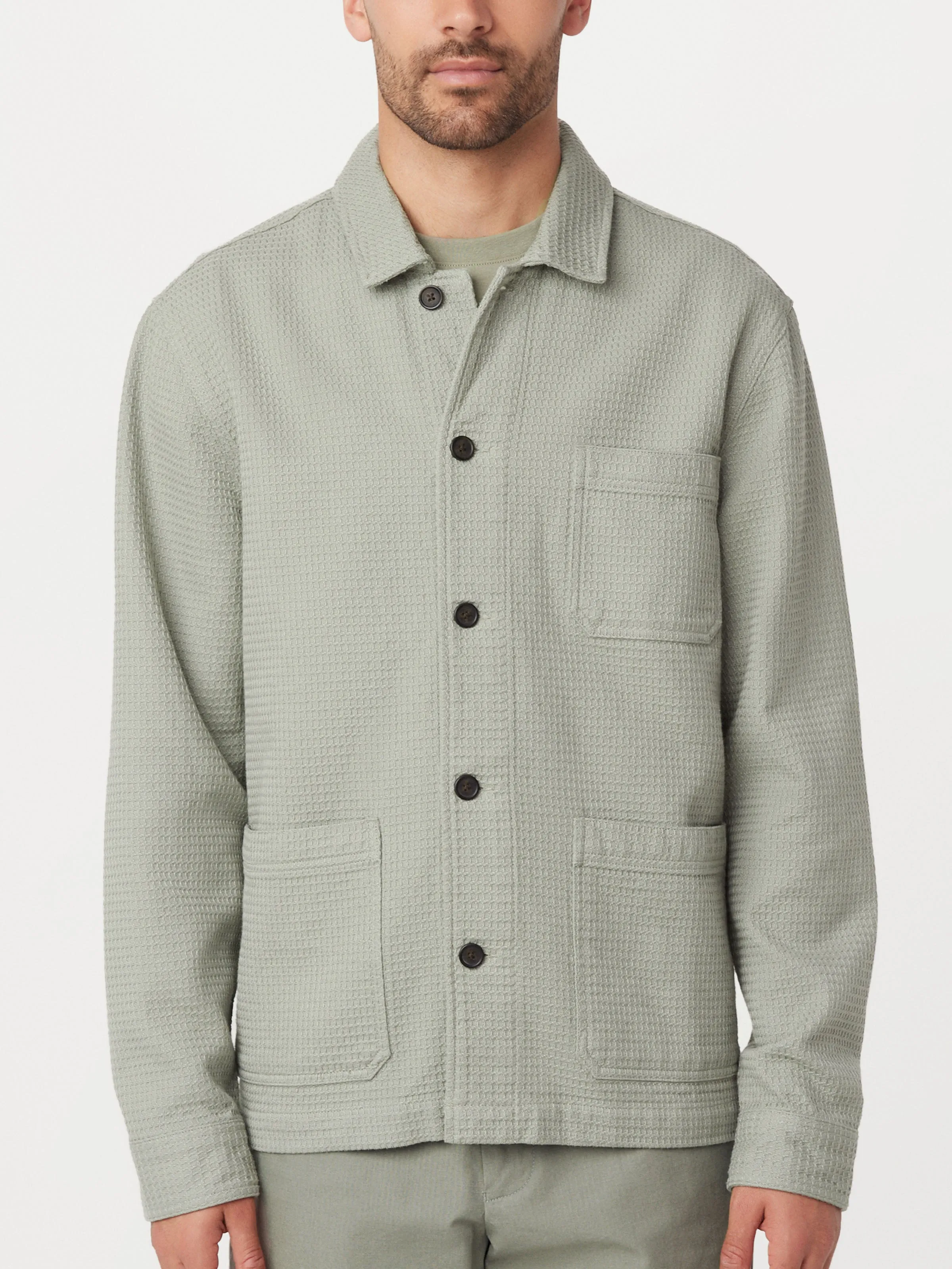 The Chore Overshirt in Green