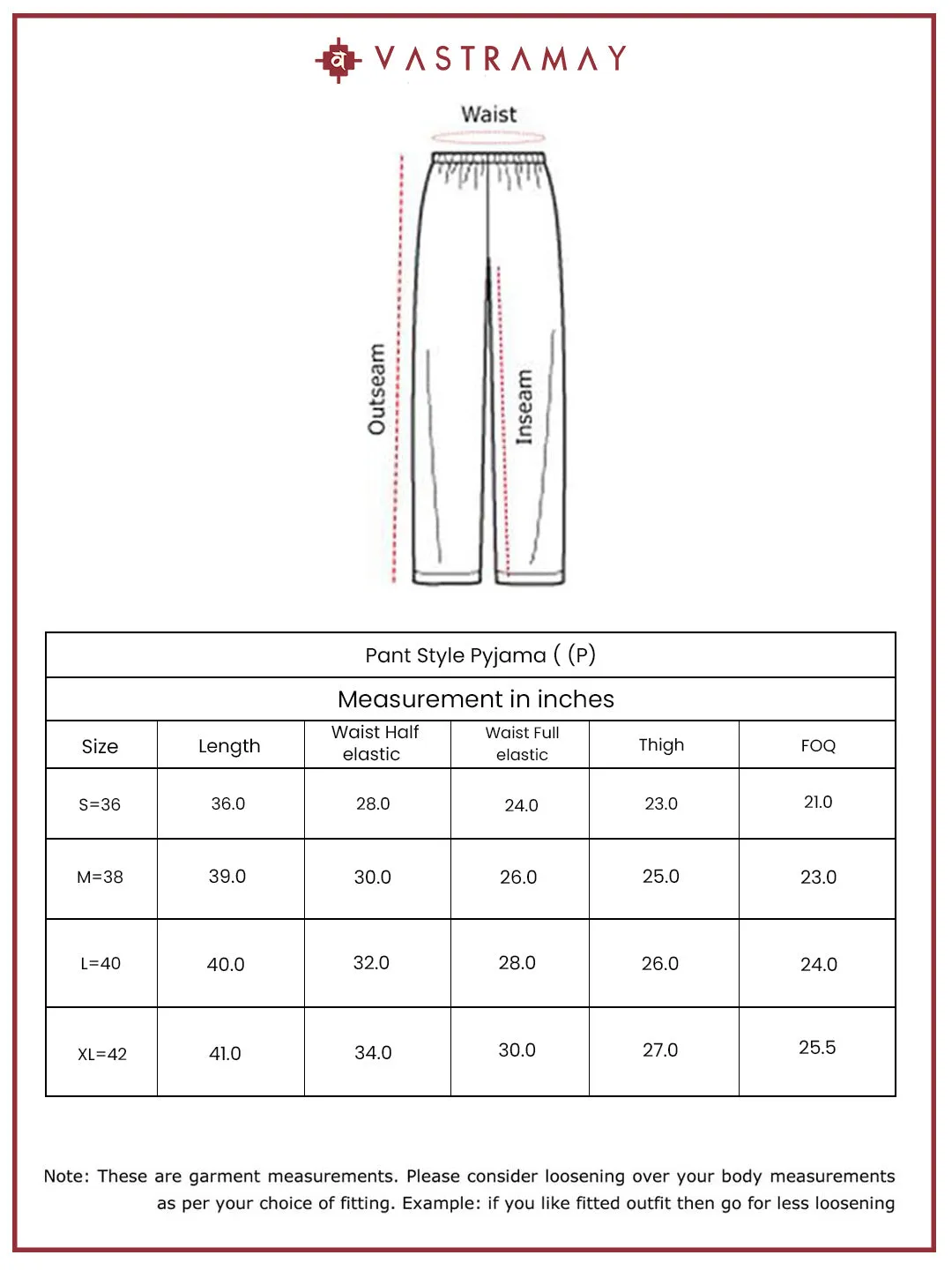 VASTRAMAY Men's White - Pant Style Pyjama