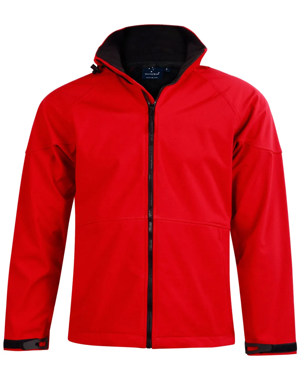 Winning Spirit Men's Aspen Softshell Hooded Jacket (JK33)