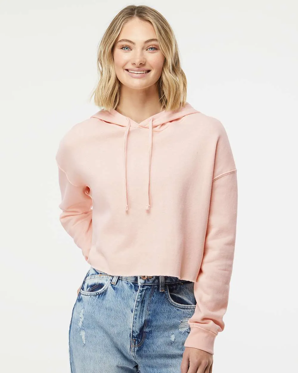 Women's Lightweight Crop Hooded Pullover