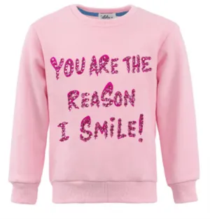 Women's You are the reason I smile Sweatshirt