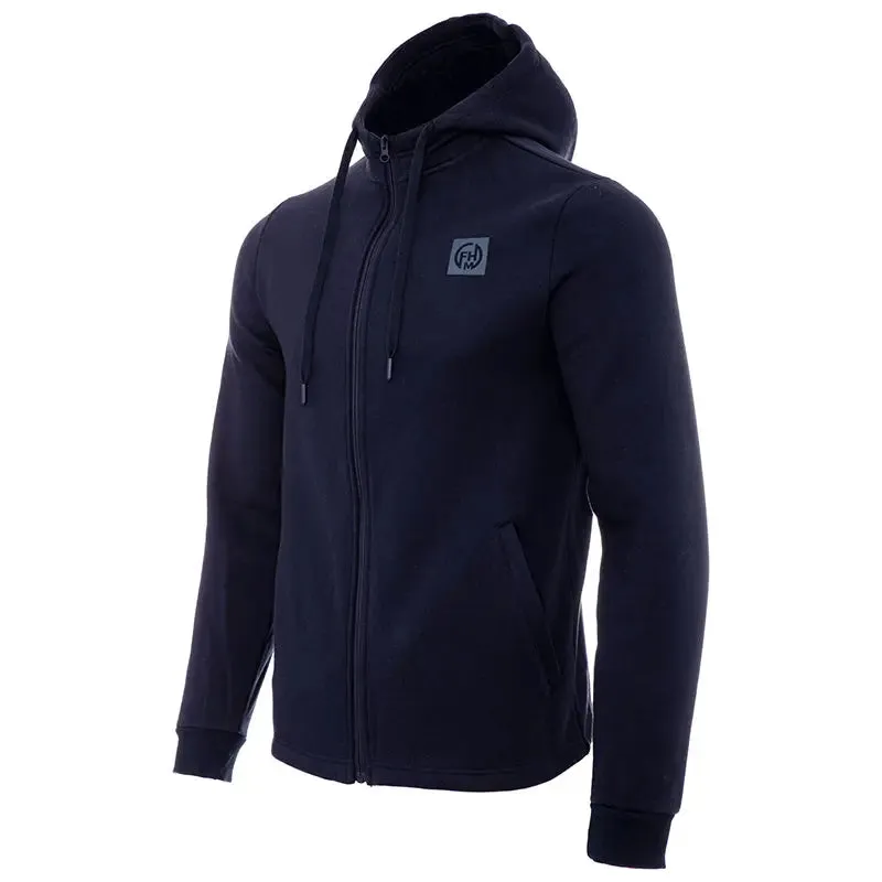 Zipped Hoodie Wave Blue