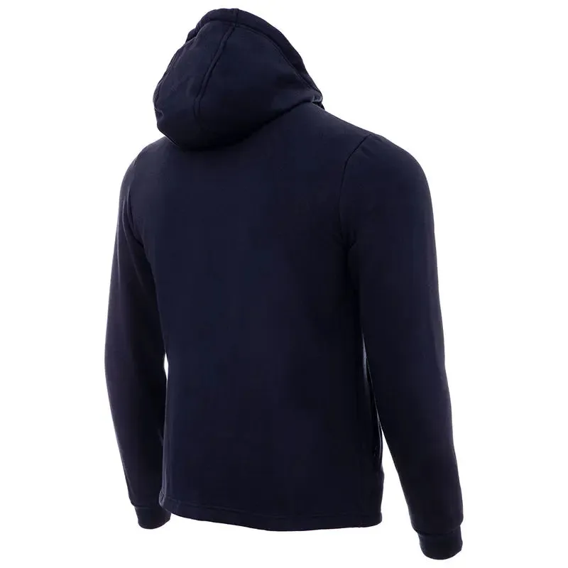 Zipped Hoodie Wave Blue