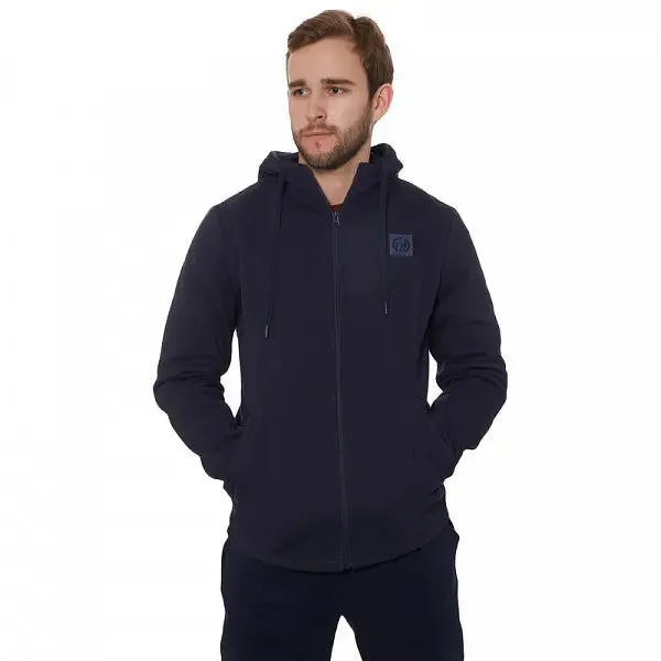 Zipped Hoodie Wave Blue